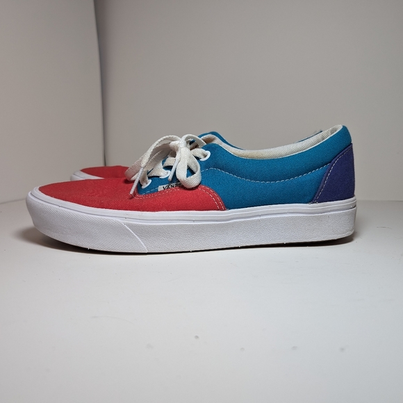 Red Blue and Purple Authentic Vans - Picture 5 of 5